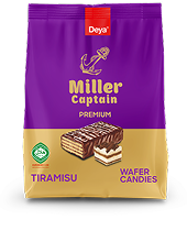 Конфеты вафельные глазированные «Captain Miller Premium»